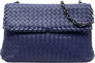 Bottega Veneta Borsa a spalla Olimpia Pre-owned - - Pre-owned - Donna - Blu - ONE SIZE