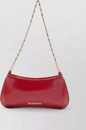 Jacquemus le bisou small leather shoulder bag