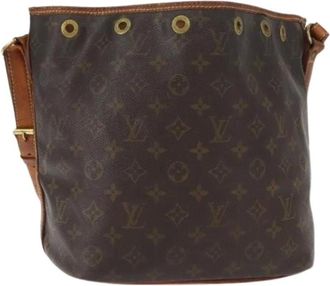 Louis Vuitton Pre-owned Bucket Bags, female, Brown, Size: ONE SIZE Pre-owned Bucket Bag