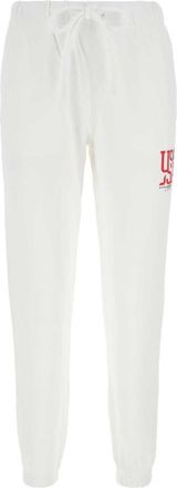 Autry Ivory cotton joggers