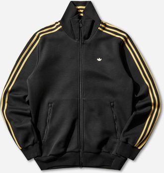 adidas Men s Classic Tipped Stripes Track Top Black