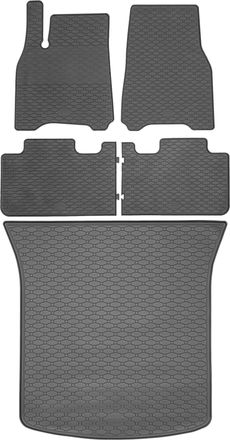 OEM Juego De Alfombrillas De Goma Para El Coche Y El Maletero Para El Suv Tesla Model Y De Agosto De 2021