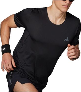 adidas Adizero Running T-shirt Asia Sizing Black IX2831