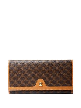 Celine 1990-2000s Macadam wallet - Brown