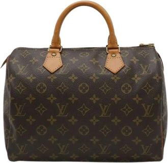 Louis Vuitton Pre-owned Handbags, female, Brown, Size: ONE SIZE Pre-owned Speedy 30 Monogram Handbag