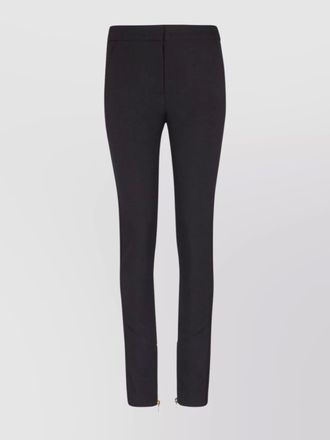 Balmain wool slim-fit trousers
