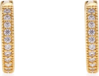 Pandora Shine Hoop Earrings With Clear Cubic Zirconia