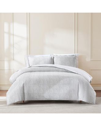 Lush Décor Lima Stripe Cotton Duvet Cover Set