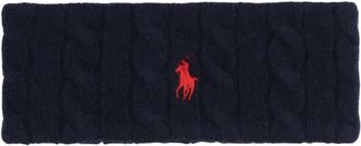 Polo Ralph Lauren Wool-Cashmere Knit Headband - Navy