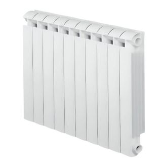 Global Radiador De Calefacci&oacute;n Central Klass 800 De Fundici&oacute;n De Aluminio Blanco 1620w 10 Elementos