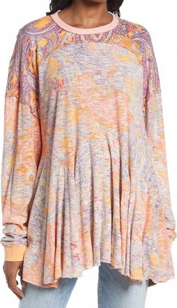 Free People Making Circles Tee In Multi Combo