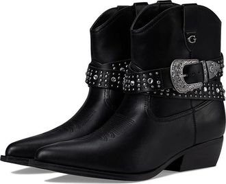 Guess Lansly Womens Boots Black Synthetic : 7.5 M