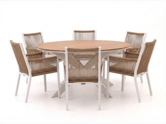 Manifesto Furniture Manifesto Rivola/Fidenza &oslash;149cm dining tuinset 7-delig