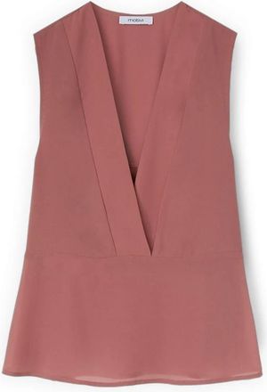 Motivi Tops, Dames, Roze, XS, Sleeveless Tops