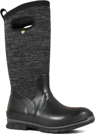 Bogs Crandall Tall Waterproof Boot in Black Multi Rubber at Nordstrom, Size 8