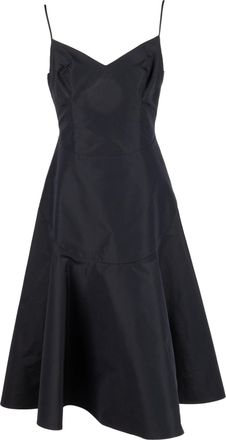 Moschino Silk Dress with Back Pleats - 10s