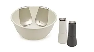 Joseph Joseph No-name Conjunto Ensaladera Y Molinillos Gris Moderno