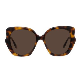 Loewe Slim Brown Geometric Sunglasses