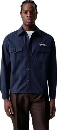Kenzo Sobrecamisa Varsity - Jackets - Hombre - Azul - XL