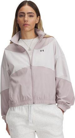 Under Armour Womens Rvl Woven Jacket Grey Dn/Grey Mt 12