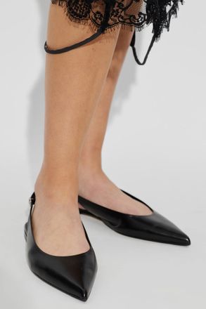 Aeyde Annora Leather Shoes, Womens, Black