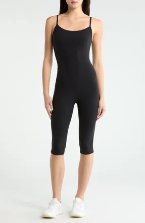 YEAR OF OURS Studio Capri Jumpsuit in Black at Nordstrom, Size X-Small