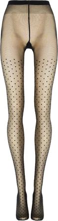 Wolford Collant con cristalli - Nero