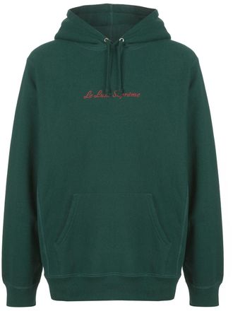 SUPREME Felpa con cappuccio Le Luxe - Verde