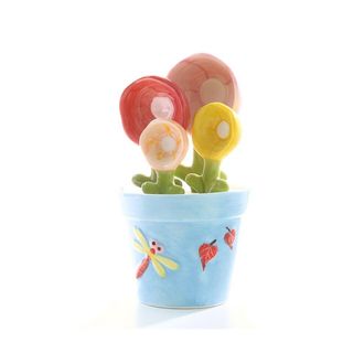 OEM Cuchara Medidora De Cer&aacute;mica Para Cocinar, Cocina Dom&eacute;stica, Cuchara Para Az&uacute;car Y Sal Con Base, Lindos Utensilios De Cocina, Azul