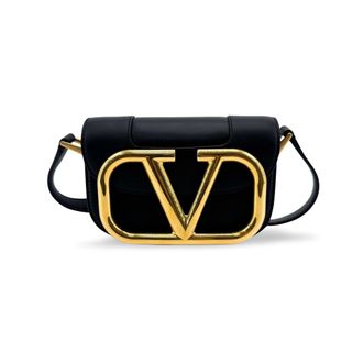 Valentino Garavani Rocco Small Crossbody Bag Black
