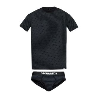 Dsquared2 Sets, male, Black, Size: XL Underwear Set
