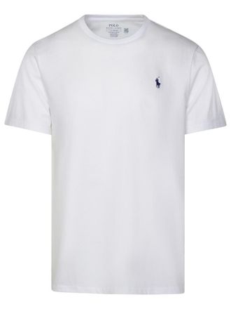 Polo Ralph Lauren White Cotton T-Shirt