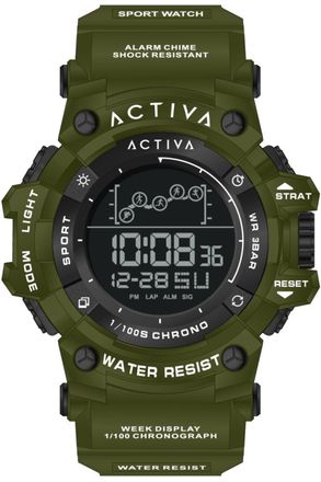 Invicta Digital ACW8082-033 Herenhorloge - Digitaal Uurwerk - ABS met Zwarte Wijzerplaat - 50 mm