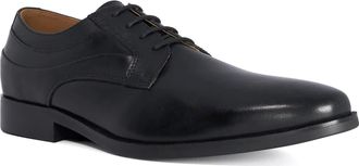 Dune London Mens SANTIAEGO Leather Lace-Up Gibson Size UK 9 Lace Up Shoes Black