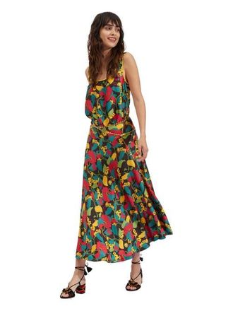 La DoubleJ Milano Skirt Vines Brown at Nordstrom, Size Medium