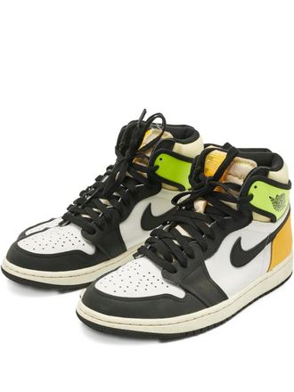 Nike Jordan Air Jordans 1 Retro High OG leather sneakers - White