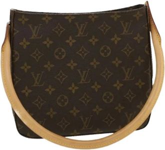 Louis Vuitton Pre-owned Shoulder Bags, female, Brown, Size: ONE SIZE Pre-owned Canvas Vintage Shoulder Bag