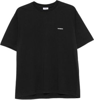 VETEMENTS Logo-print Short-sleeve T-shirt