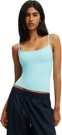 Cotton On Womens Hold Me Cami in Aqua Crush at Nordstrom, Size Medium