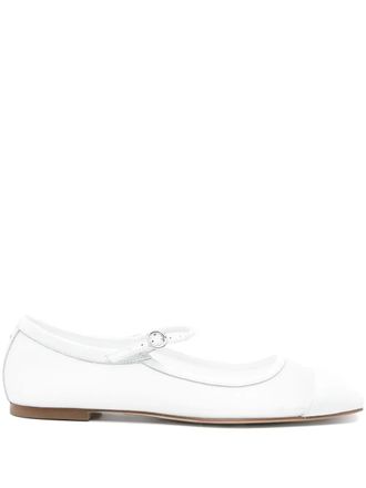Aeyde Uma ballet flats - White