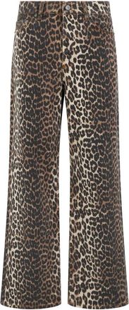 Ganni Izey Jeans - Dames - Loose Fit Jeans - Veelkleurig - W27 - Katoen - Jeans