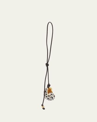 Loro Piana Enamel Shell Bag Charm