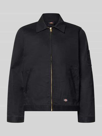 Dickies Jacke mit Rei&szlig;verschluss Modell UNLINED EISENHOWER in Black, Gr&ouml;&szlig;e XXL