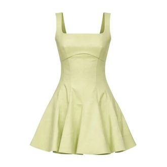 SIMKHAI Dames, Jurken, Groen, Maat: XS Katoen