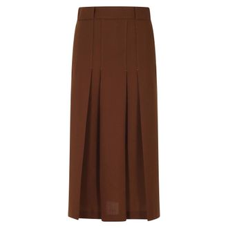 Semicouture Dames, Rokken, Bruin, Maat: XS
