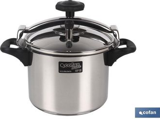 cofan Olla Presion Inox Mod Polenta Inducci&oacute;n 4,5 Lt, Olla A Presi&oacute;n Cl&aacute;sica Modelo Polenta De Inducci&oacute;n Antiadherente. Est&aacute; Fabricada En Acero Inoxidable 1