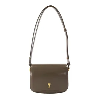 Ami Sac Paris - female - Ami Paris - Shoulder Bags - Brown - ONE SIZE - Bags