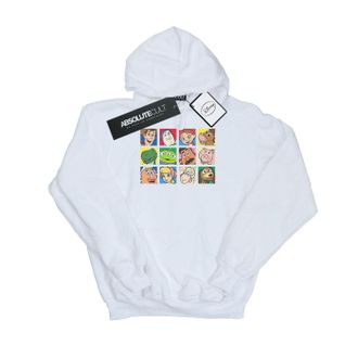 Disney Heren Toy Story Character Squares Hoodie (Wit)