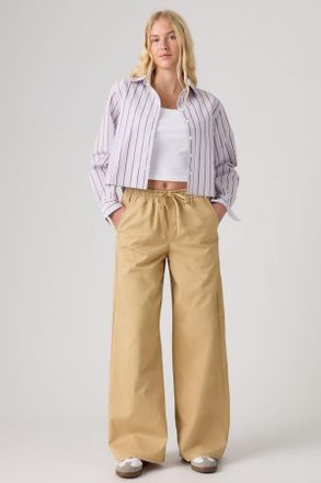 Levi's Essential Wide-Leg Pants (Plus Size) - Donna - L - Beige / Travertine