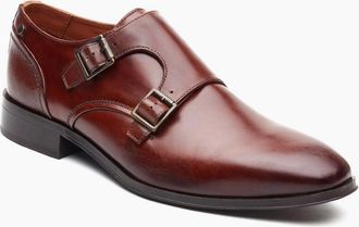 base Mens Cleric Mens Monk Shoes - Brown - Size: 10